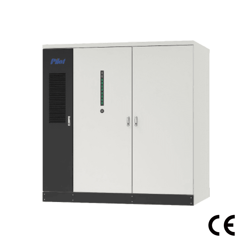 BESS PL-EL-250/836 - Liquid-cooled all-in-one C&I BESS cabinet with 836 kWh capacity and 250 kW rated power for larger industrial and hybrid power sites.