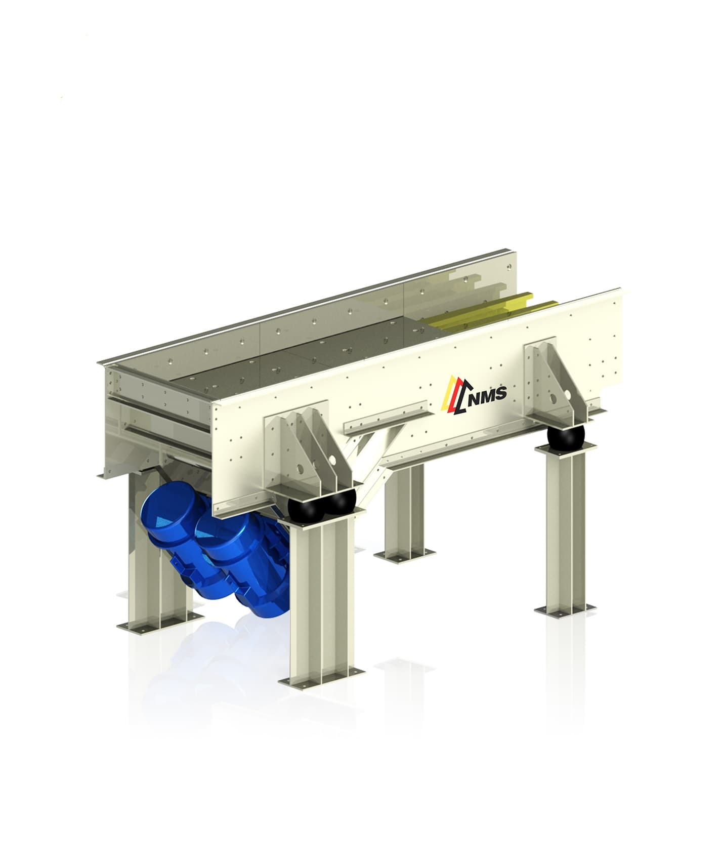 GPF Series Grizzly Feeder - Vibration-motor grizzly feeder for primary crushing and mobile crushing plants.