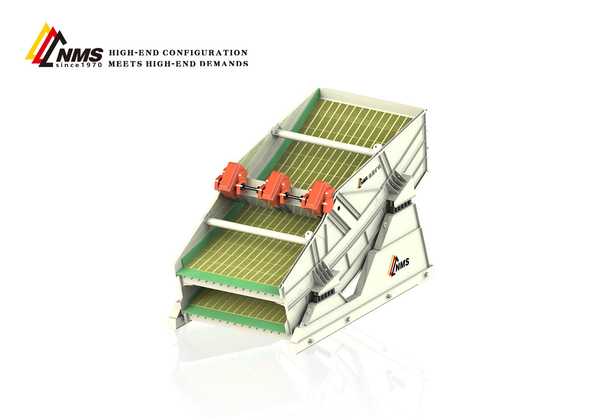 MLS-B Banana Screen - Banana screen for high-load metal mine and coal screening applications.