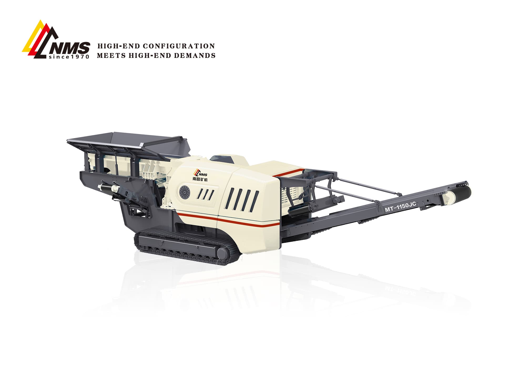 MT Series Mobile Plant - Track mobile jaw crushing plant for high-hardness and high-abrasion ore.